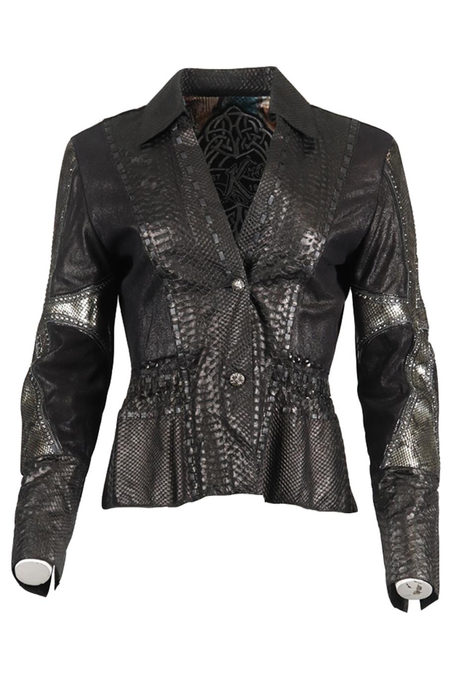 KIPPYS LEATHER JACKET MEDIUM