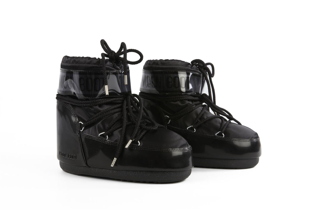 MOON BOOT BLACK KIDS GIRLS BOOTS EU 36-38 UK 3.5-5 US 4.5-6