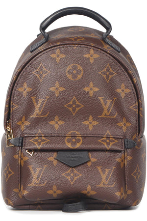 LOUIS VUITTON PALM SPRINGS MINI MONOGRAM COATED CANVAS BACKPACK