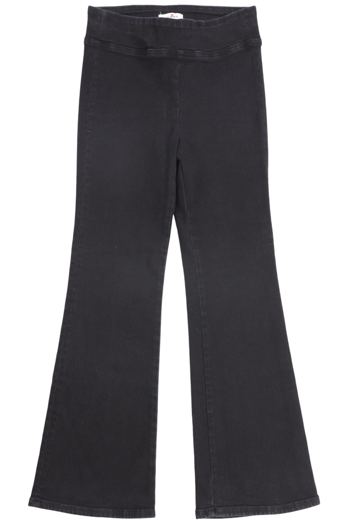 FRAME BLACK HIGH RISE FLARED JEANS UK 8-10