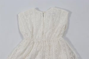 CHRISTIAN DIOR WHITE KIDS GIRLS DRESS 4 YEARS