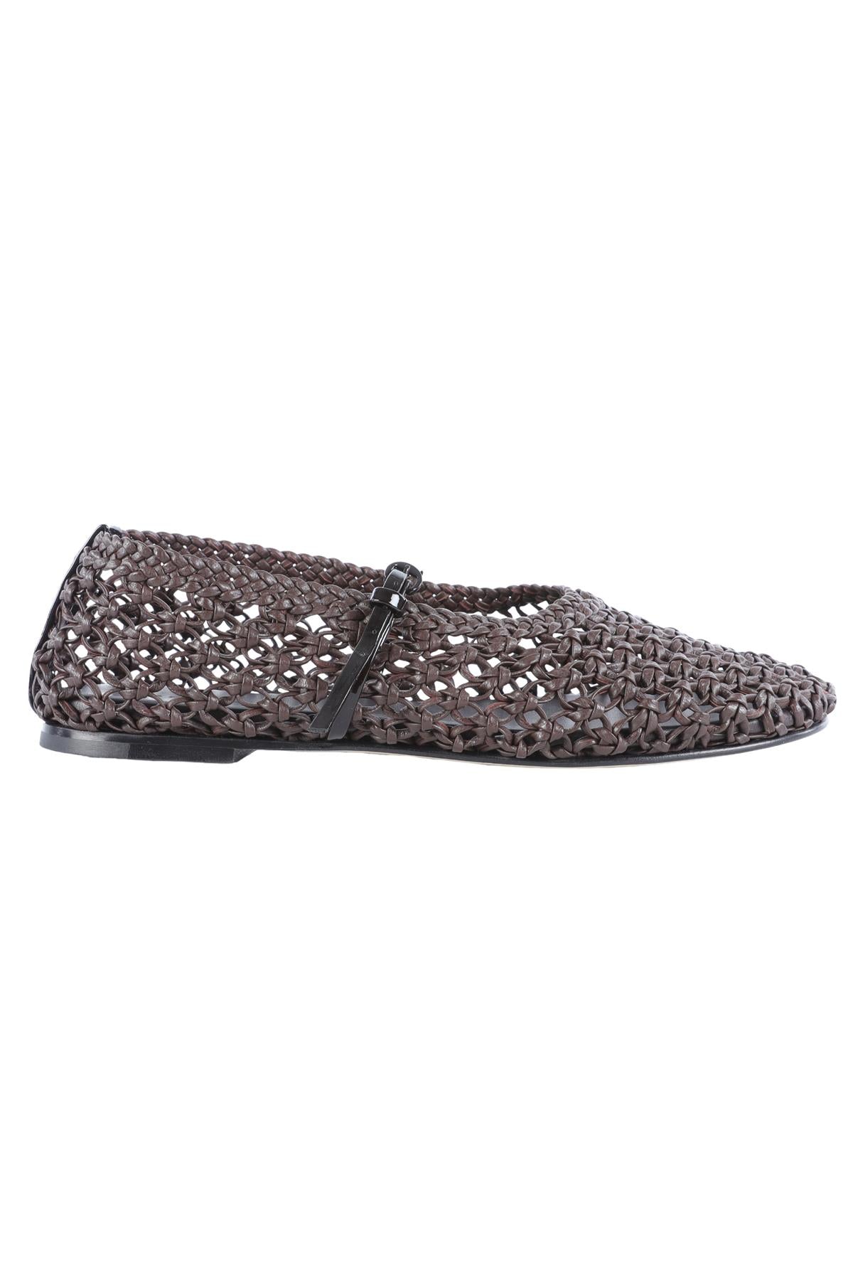 DEAR FRANCES BROWN LEATHER BALLET FLATS EU 38.5 UK 5.5 US 8.5