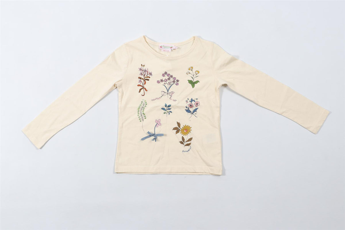 BONPOINT CREAM KIDS GIRLS TOP 6 YEARS