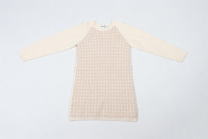 CHRISTIAN DIOR CREAM KIDS GIRLS WOOL DRESS 10 YEARS