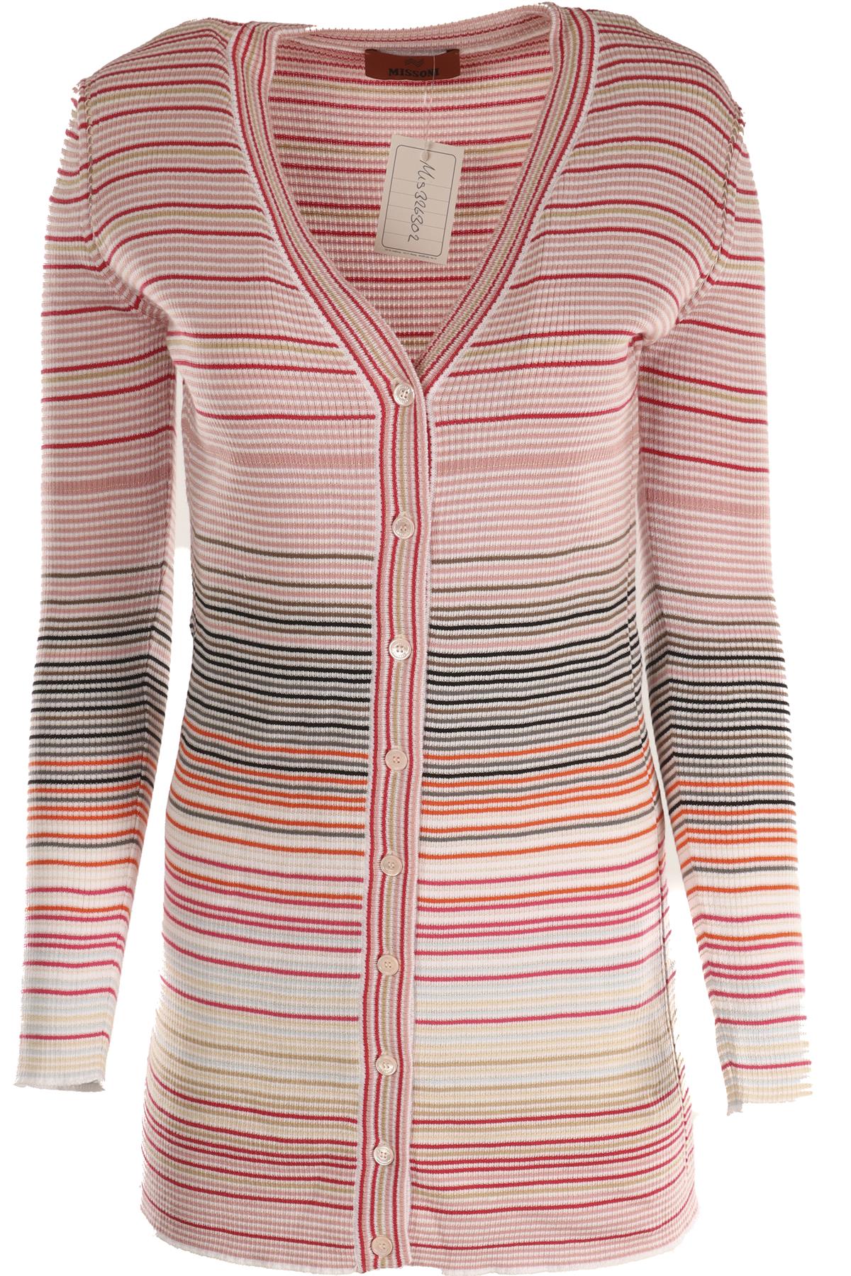 MISSONI MULTI COTTON CARDIGAN IT 44 UK 12
