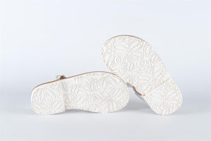SOPHIA WEBSTER WHITE KIDS GIRLS LEATHER SANDALS EU 25 UK 8 US 9