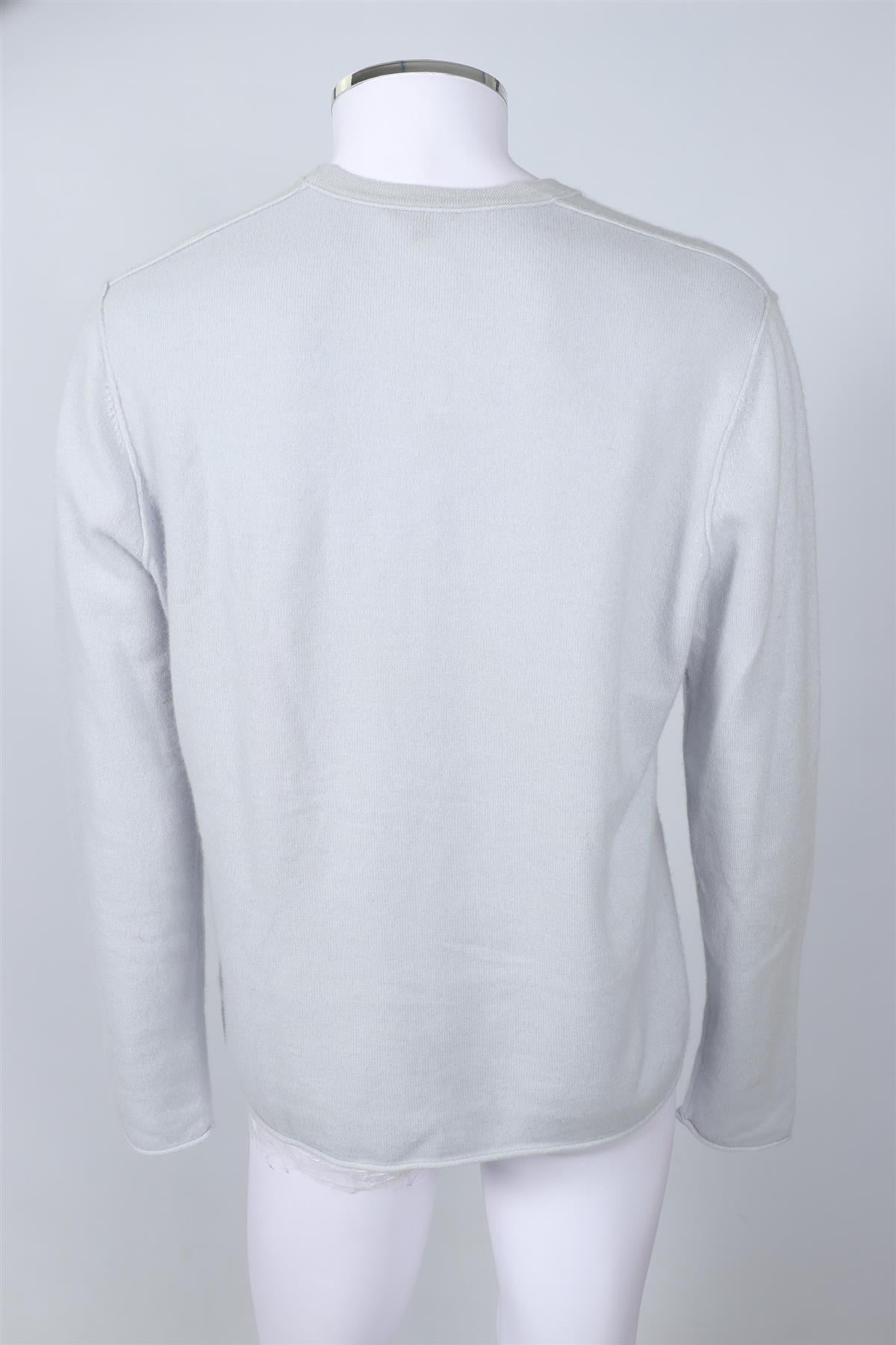 JAMES PERSE BLUE MEN'S CASHMERE SWEATER UK 40