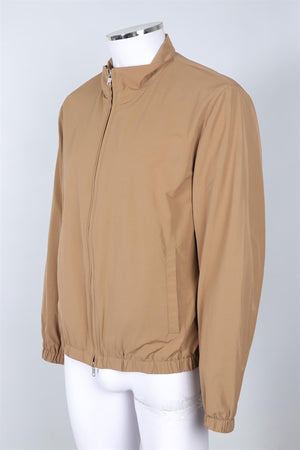 SUITSUPPLY BROWN MEN'S SHELL JACKET IT 52 UK 42