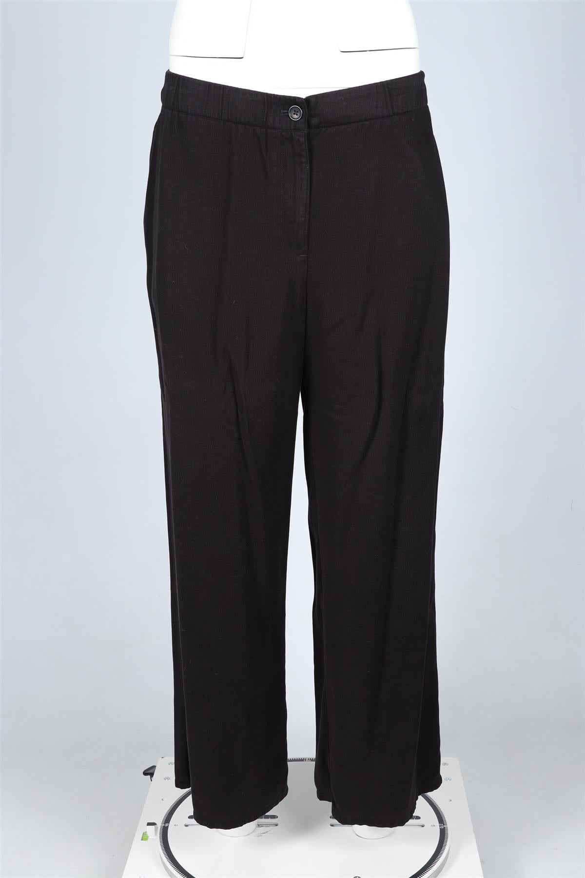 MOTHER BLACK HIGH RISE FLARED JEANS W 30 UK 12