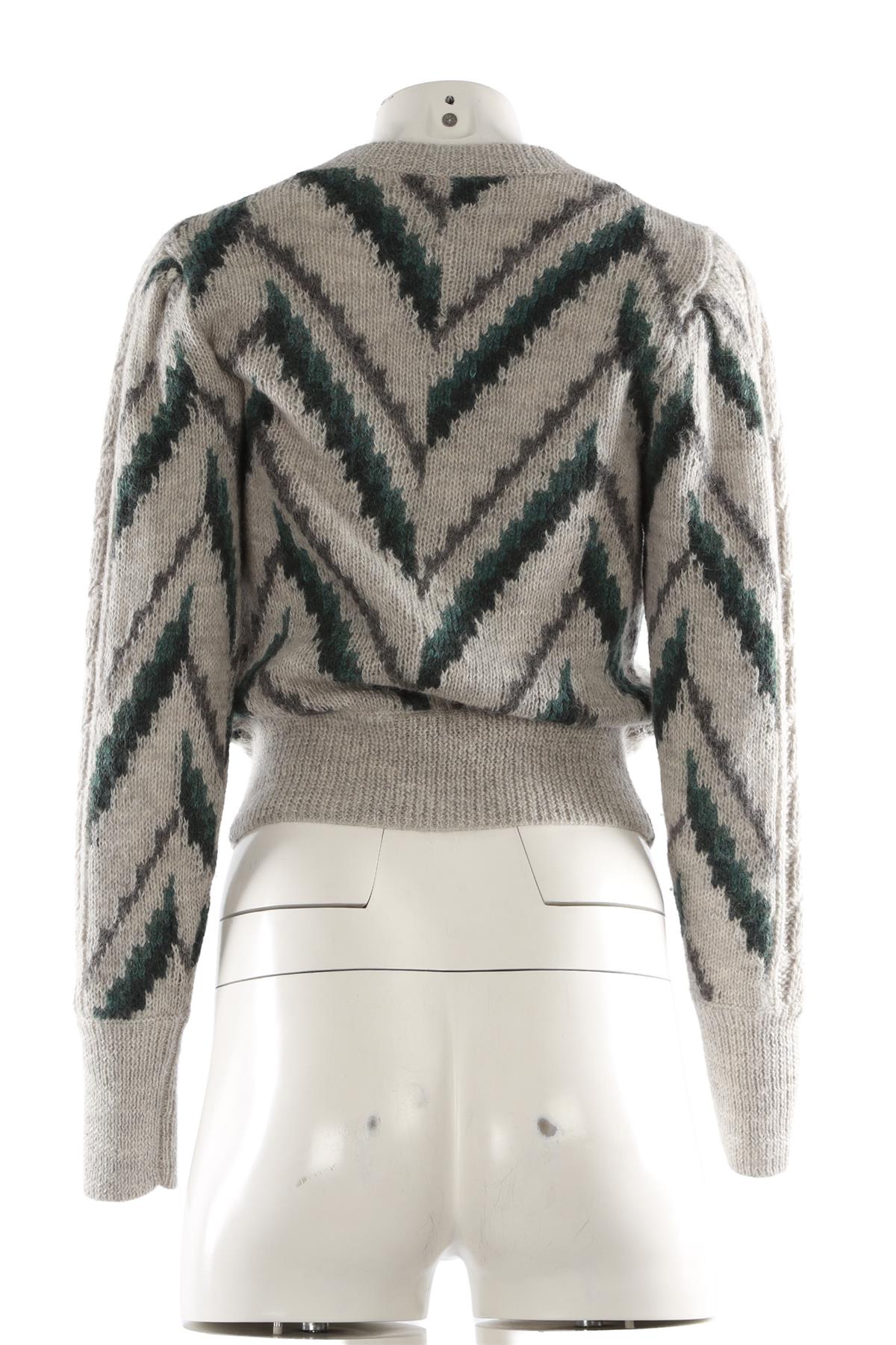 GREY ALPACA SWEATER