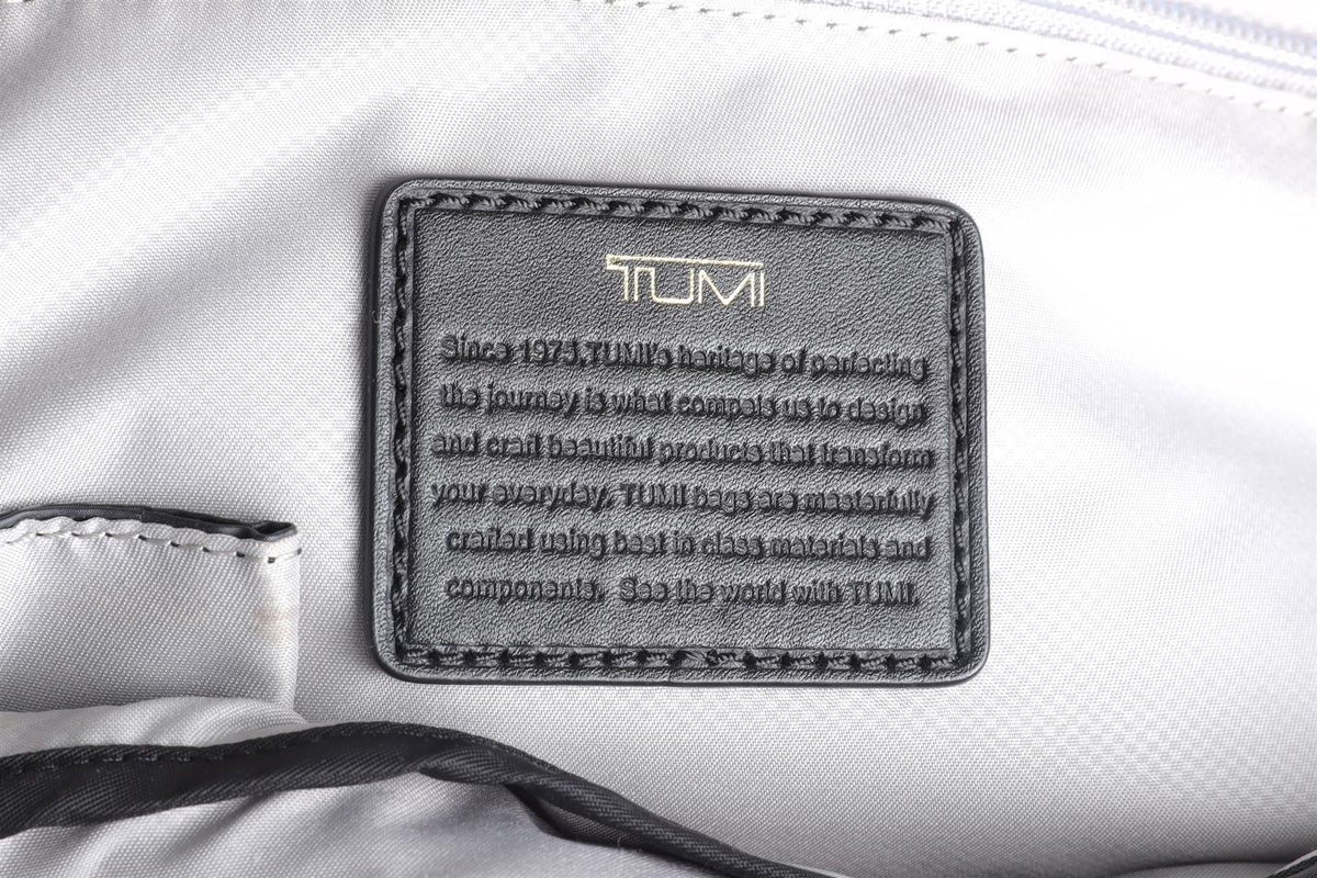 TUMI BLACK SHELL BACKPACK