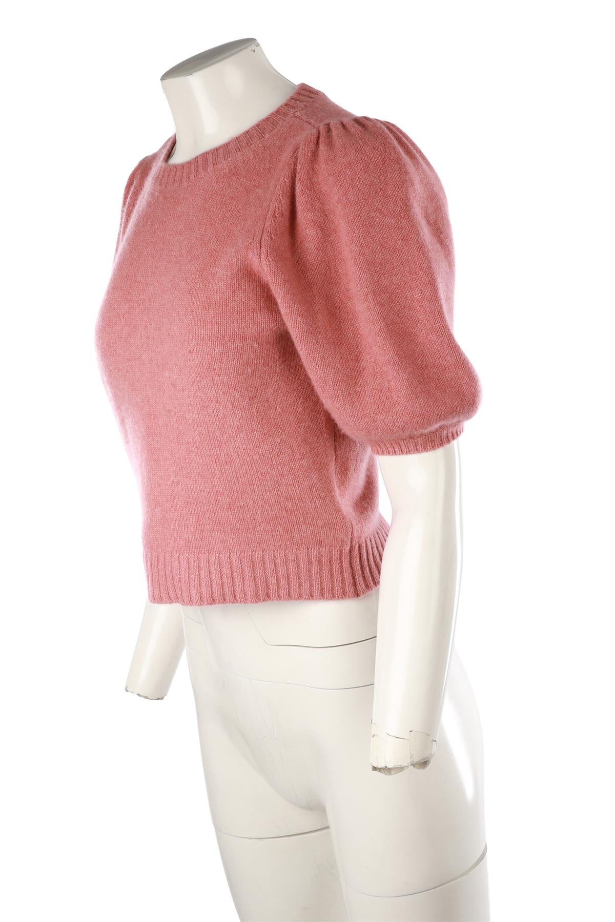 PINK CASHMERE SWEATER