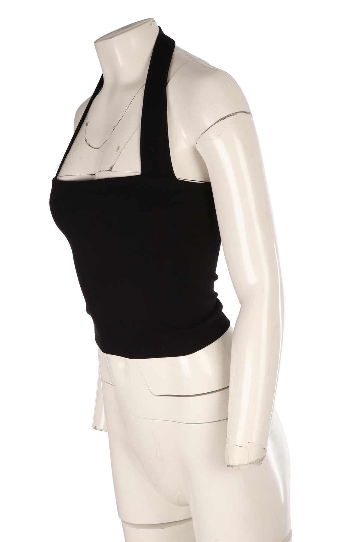 LESET BLACK COTTON TOP XSMALL