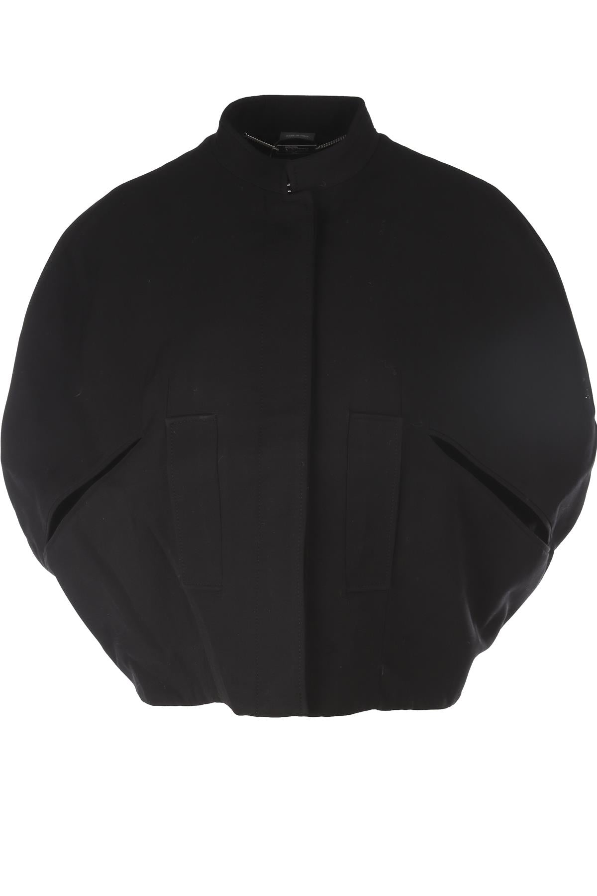 ALEXANDER MCQUEEN BLACK WOOL JACKET IT 40 UK 8