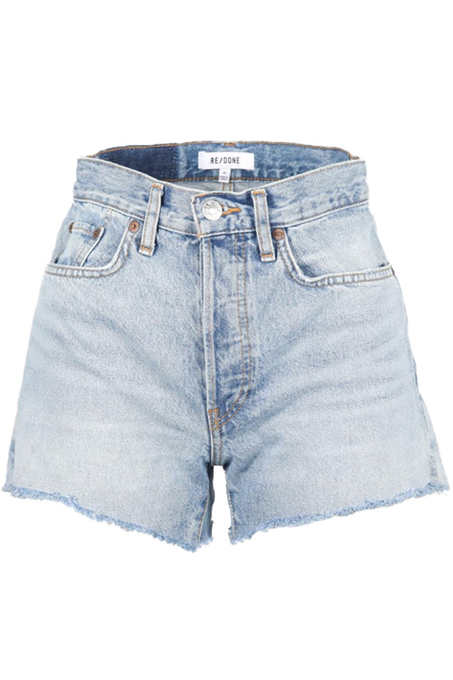 RE/DONE HIGH RISE DENIM SHORTS W25 UK 6-8