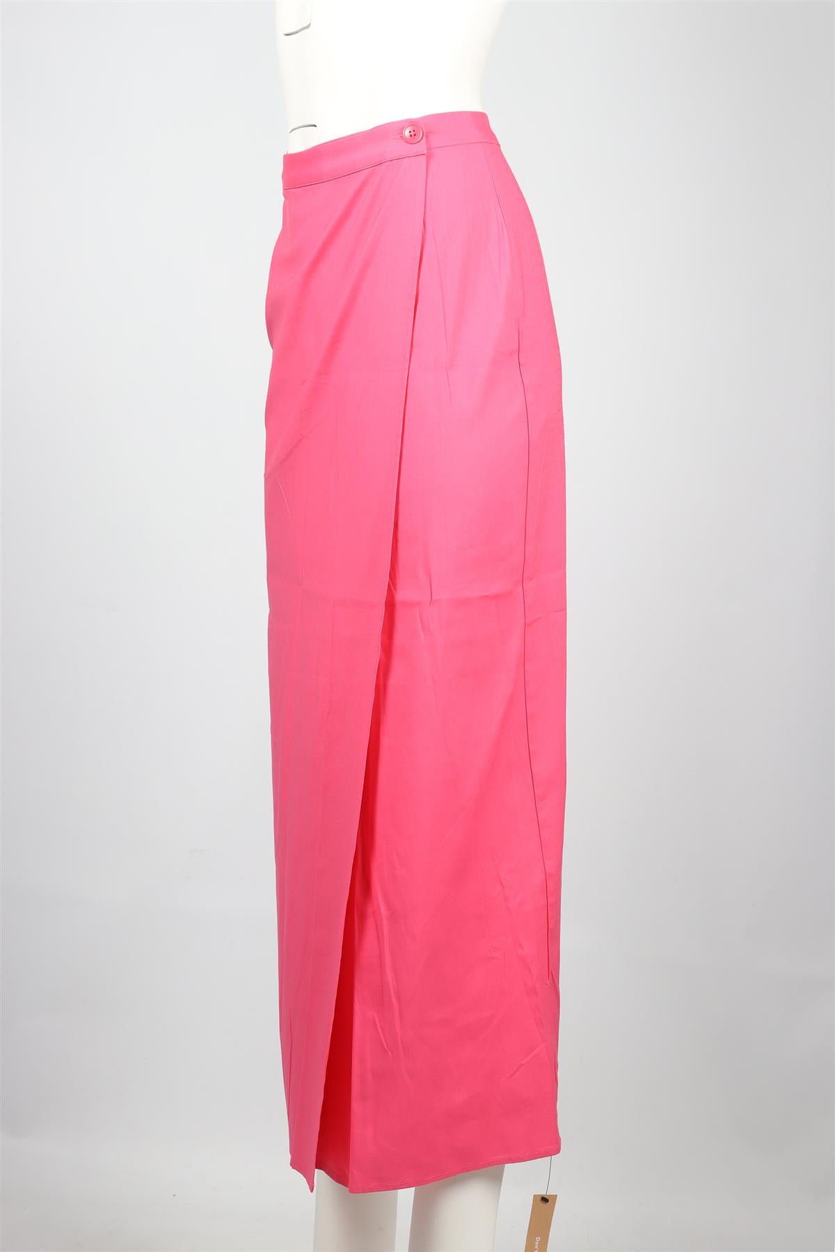 REFORMATION PINK COTTON BLEND MAXI SKIRT US 2 UK 6