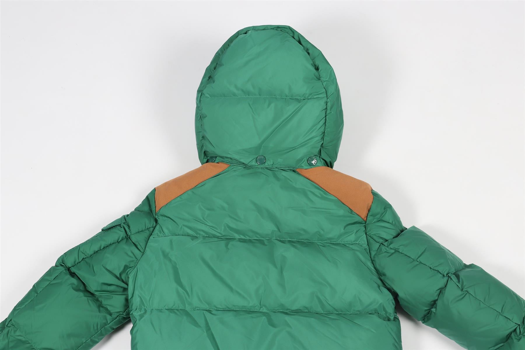 MONCLER GREEN KIDS BOYS PADDED JACKET 10 YEARS