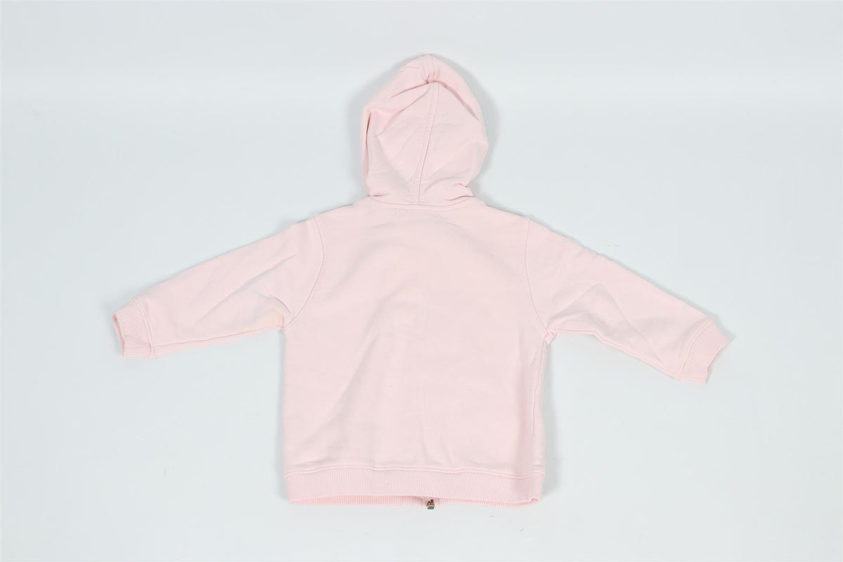 BONPOINT PINK BABY GIRLS COTTON HOODIE 18 MONTHS