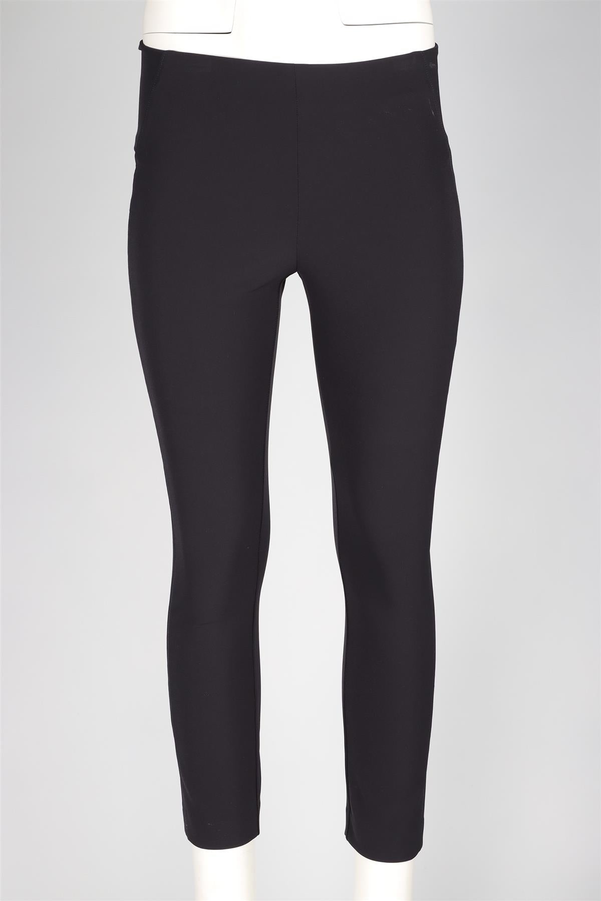 VERONICA BEARD NAVY CREPE SKINNY PANTS US 6 UK 10