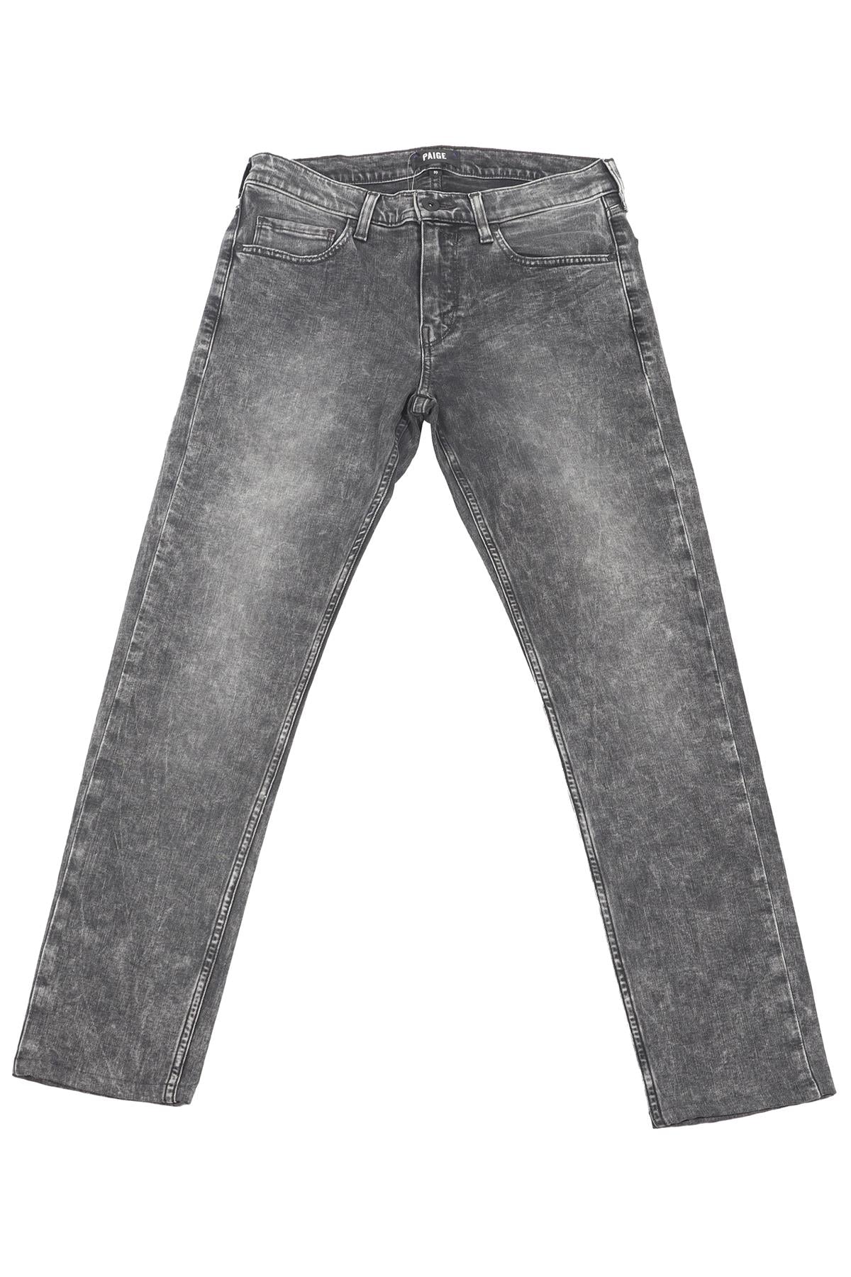 PAIGE GREY MEN'S SLIM LEG JEANS SMALL