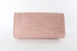 CHANEL PINK 2017-2018 DEAUVILLE MEDIUM FABRIC TOTE BAG