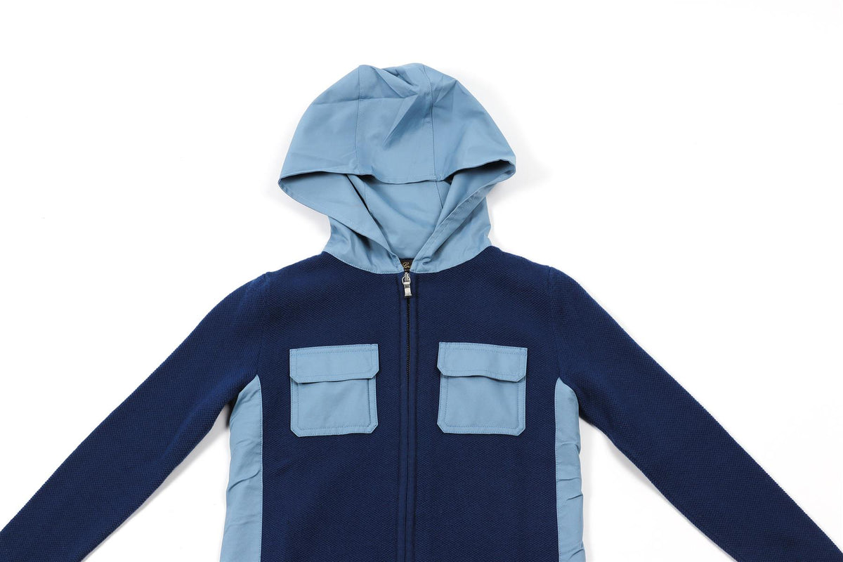 LORO PIANA BLUE KIDS BOYS HOODIE 6 YEARS