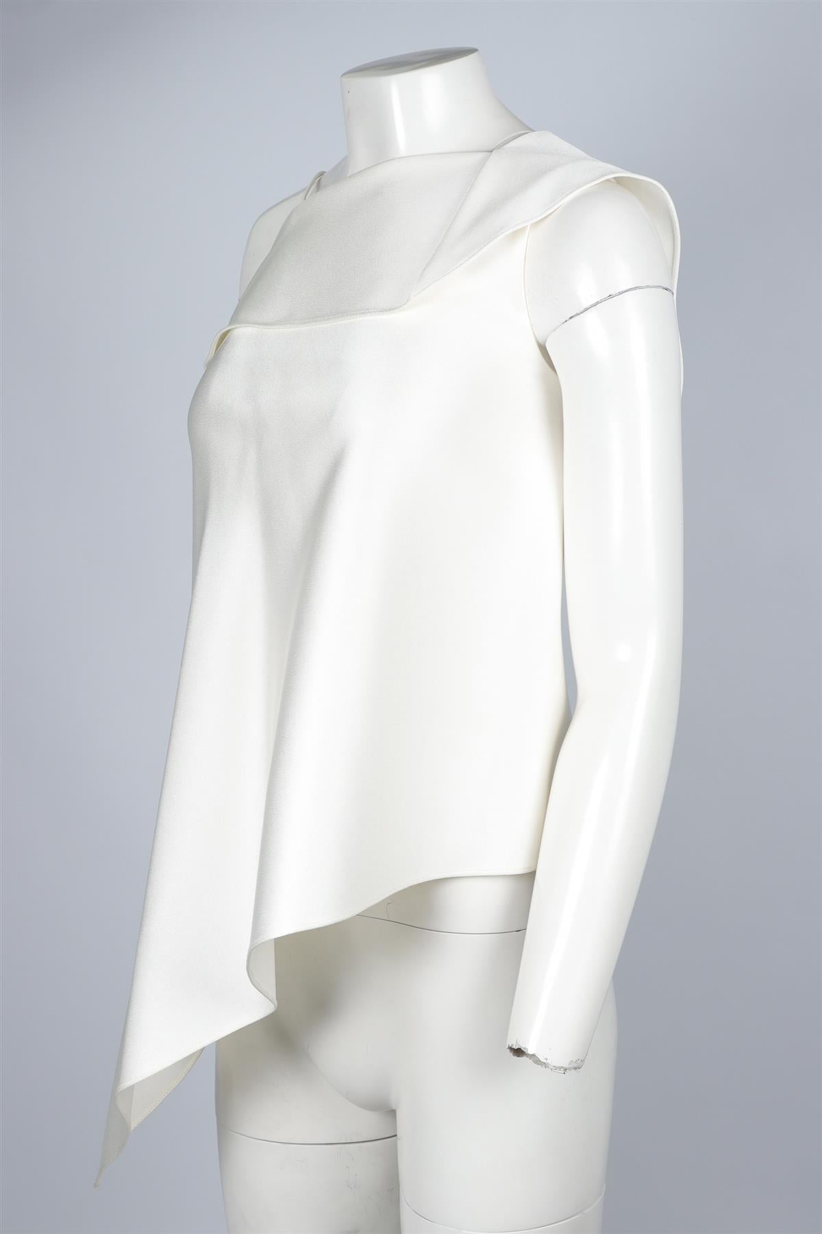 ROLAND MOURET IVORY SILK TOP UK 6