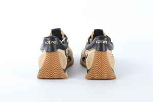 LOEWE BEIGE FLOW RUNNER SUEDE SNEAKERS EU 38 UK 5 US 8
