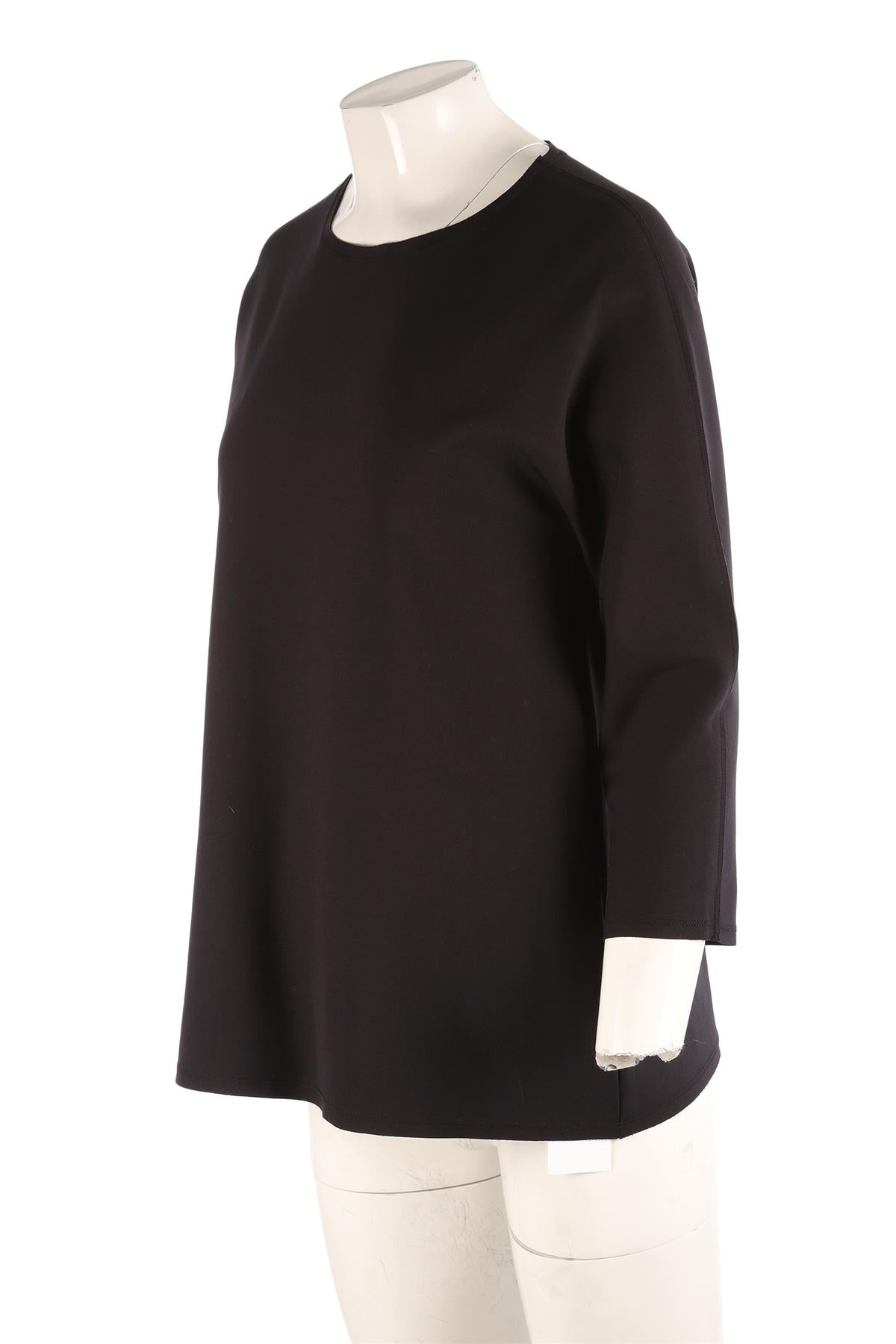 THE ROW BLACK SCUBA TOP LARGE