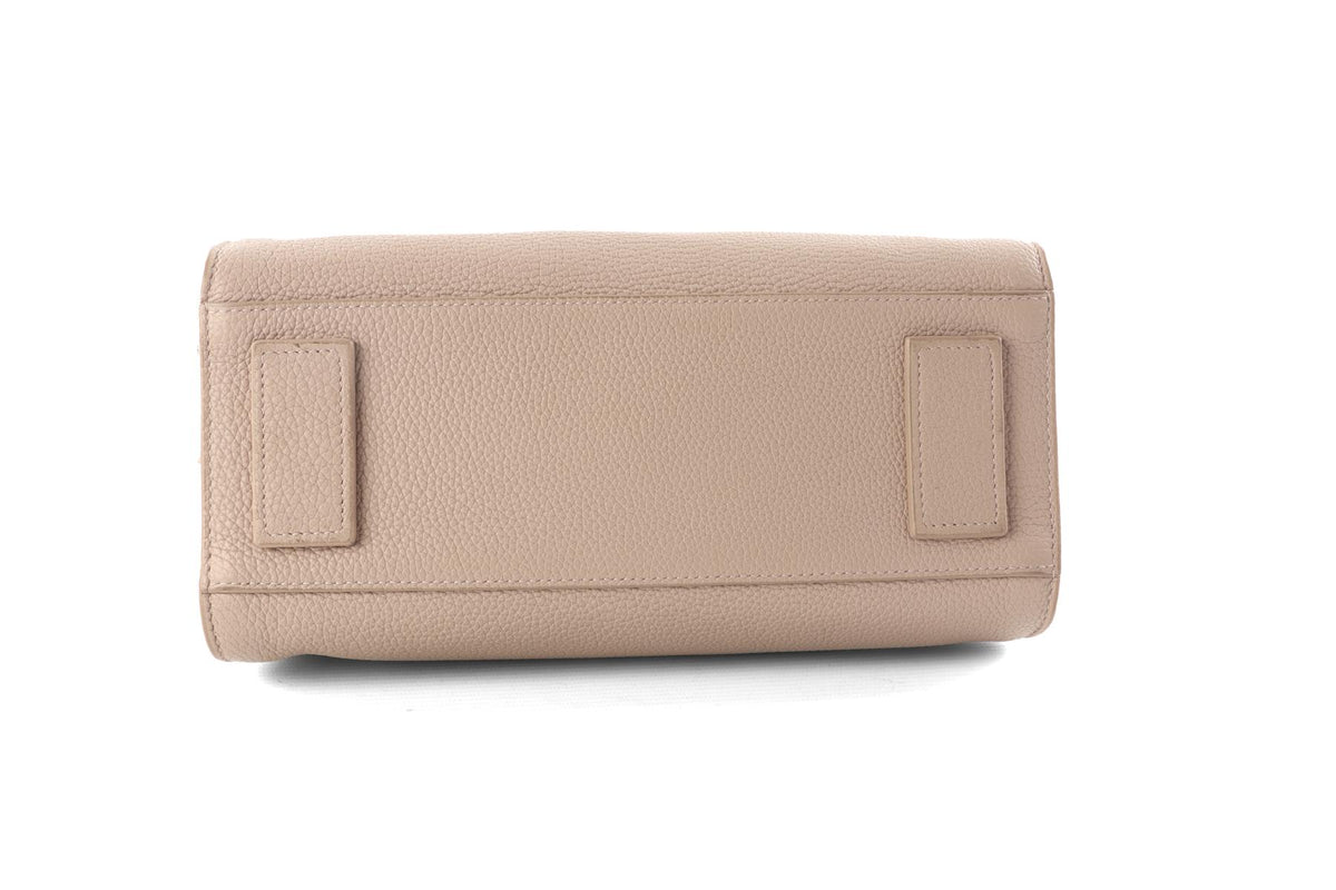 SAINT LAURENT PINK SAC DE JOUR BABY LEATHER TOTE BAG