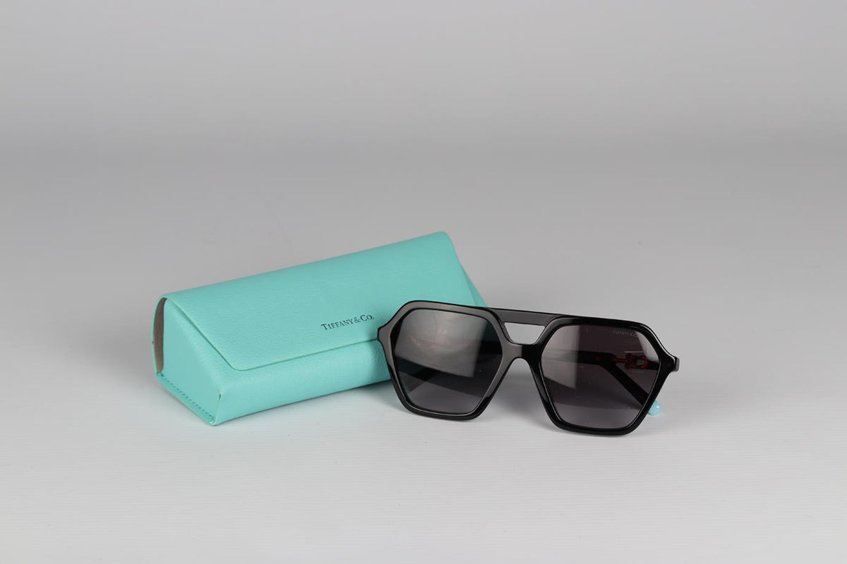 TIFFANY & CO HARDWEAR ACETATE SUNGLASSES