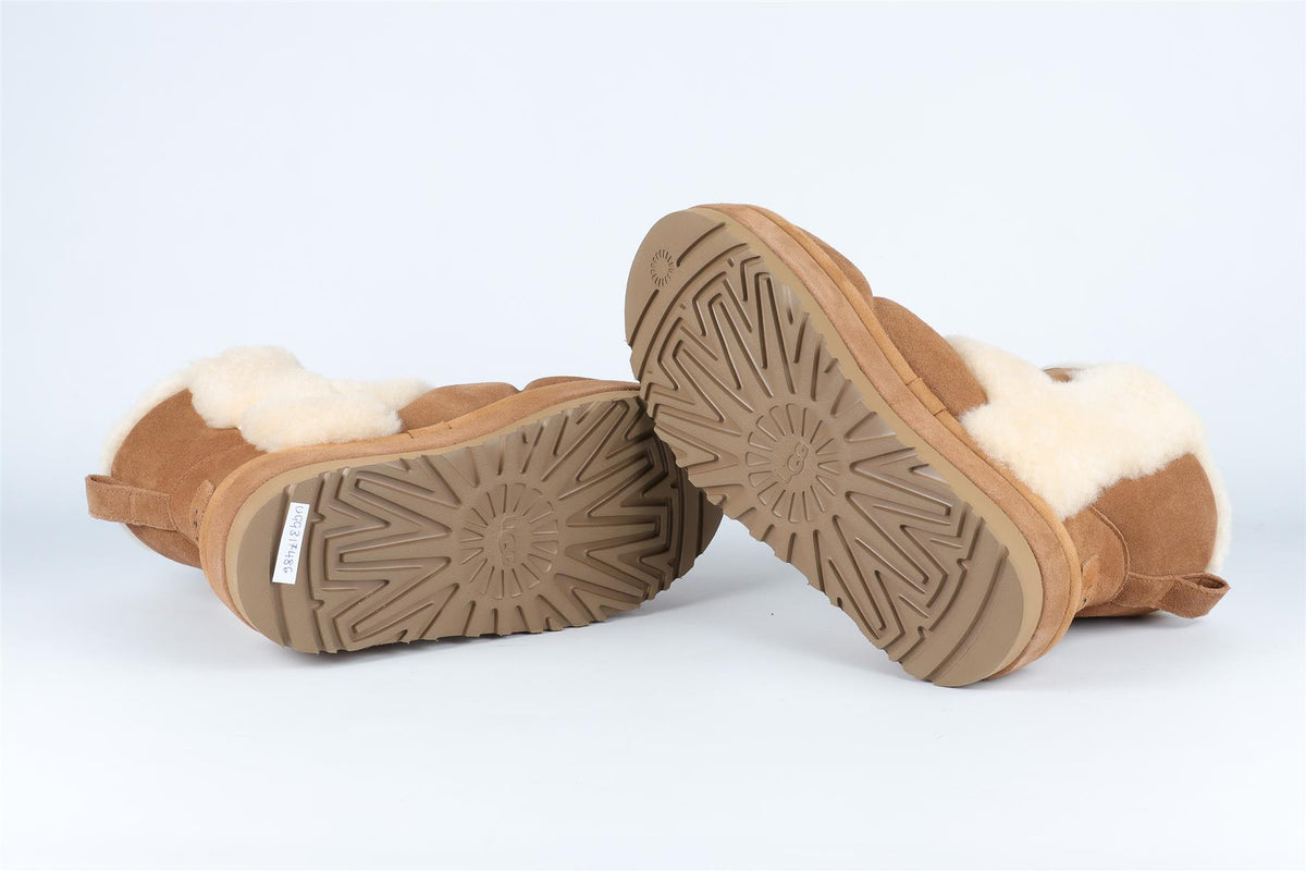 UGG TAN CHILLAPEAK SUEDE BOOTS EU 39 UK 6 US 8