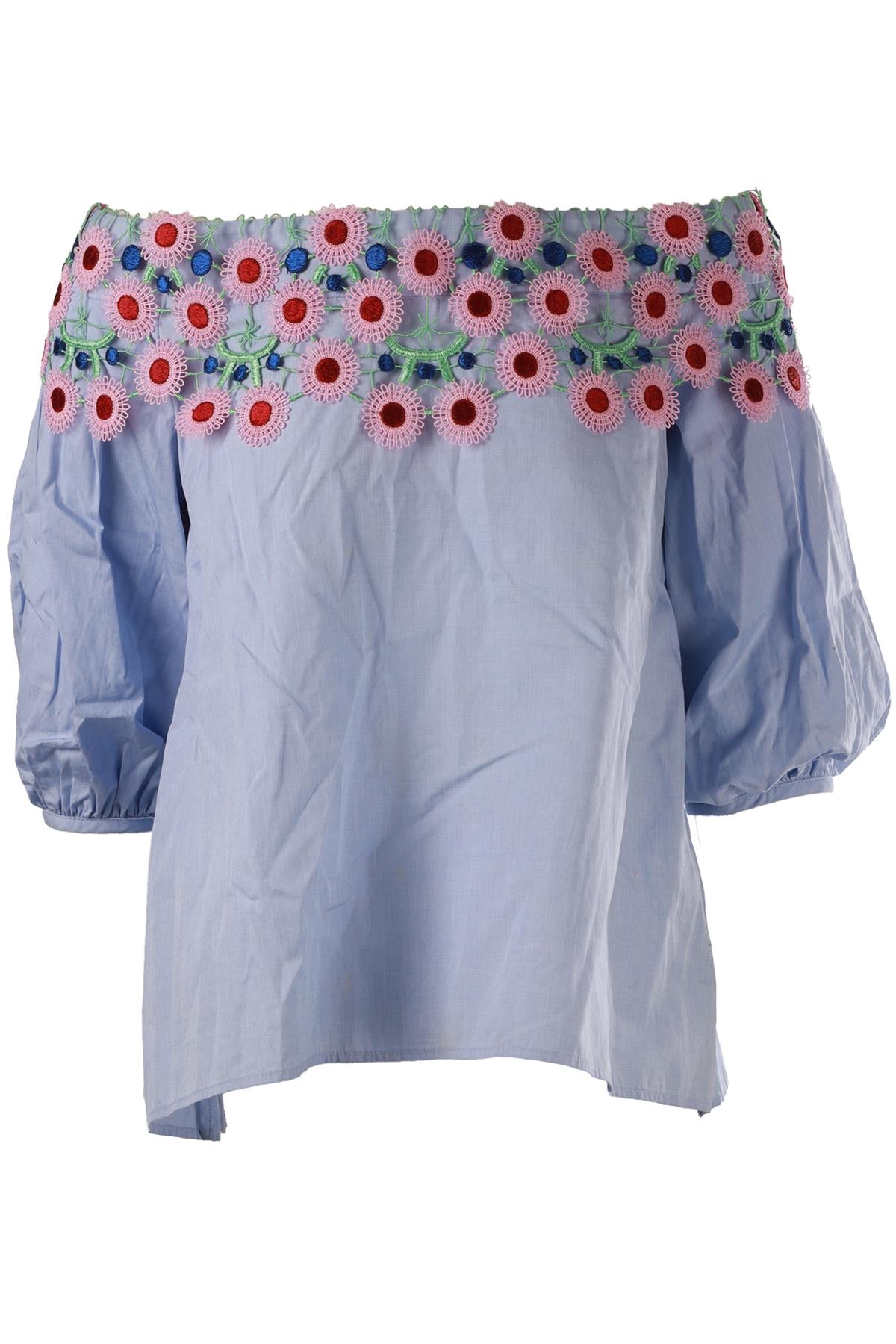 BLUE COTTON TOP