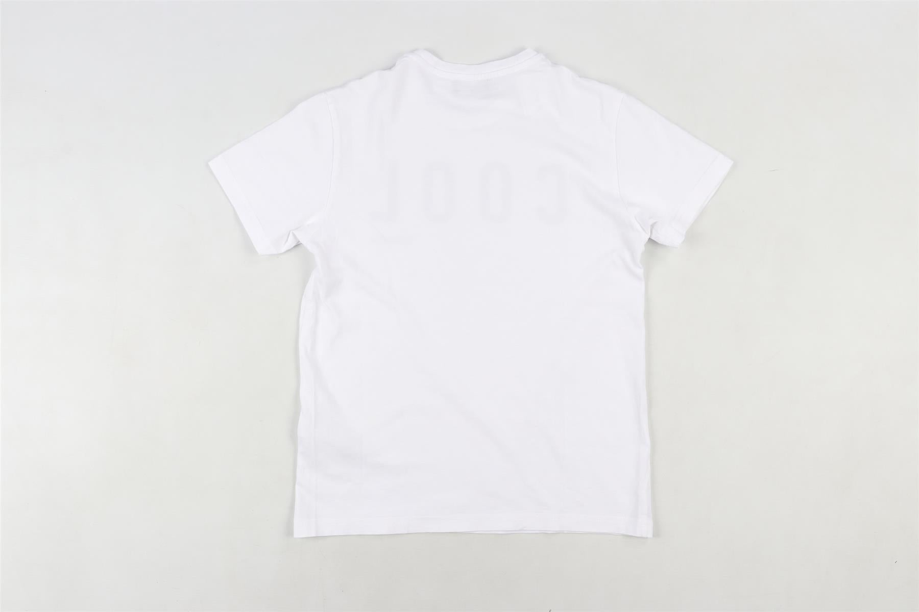 DSQUARED2 WHITE KIDS BOYS T-SHIRT 10 YEARS