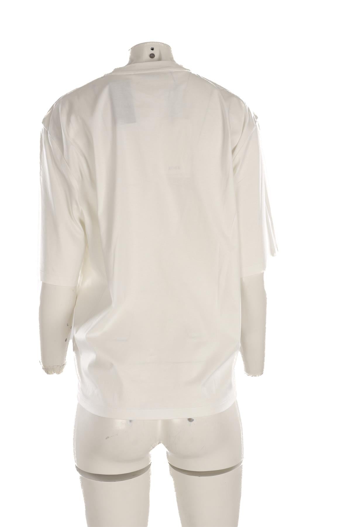 RÓHE WHITE COTTON T-SHIRT FR 38 UK 10