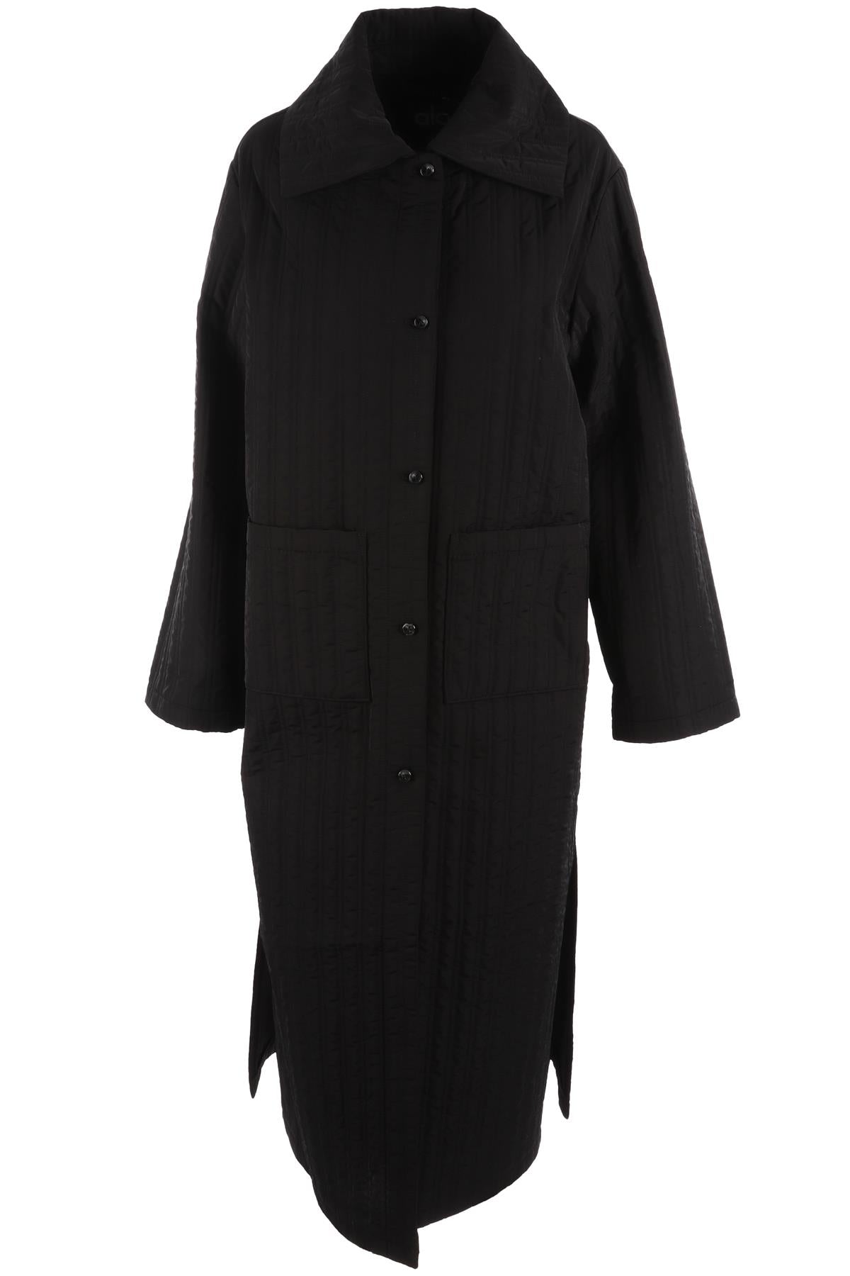 ALO YOGA BLACK SHELL COAT XSMALL/SMALL