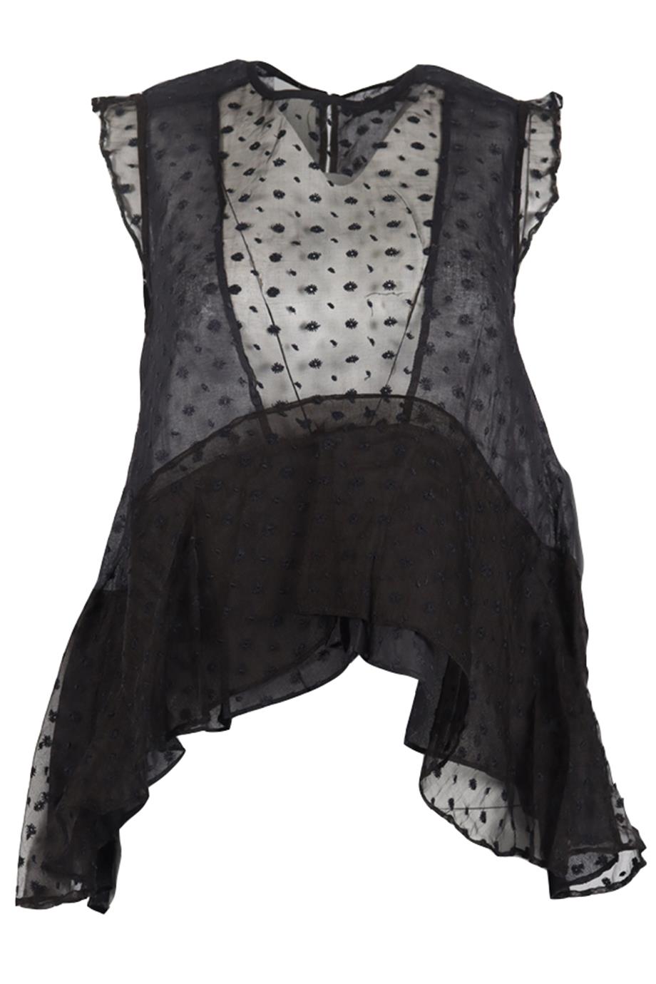 ISABEL MARANT COTTON TOP FR 36 UK 8