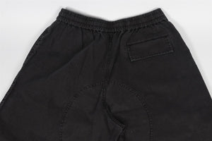 ACNE STUDIOS BLACK MEN'S COTTON WIDE LEG PANTS EU 46 UK/US WAIST 30