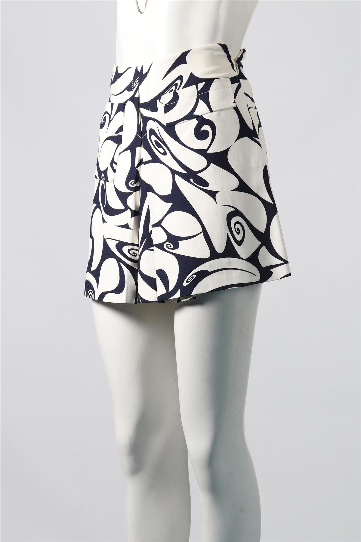 MIU MIU CREPE MINI SKIRT IT 36 UK 4