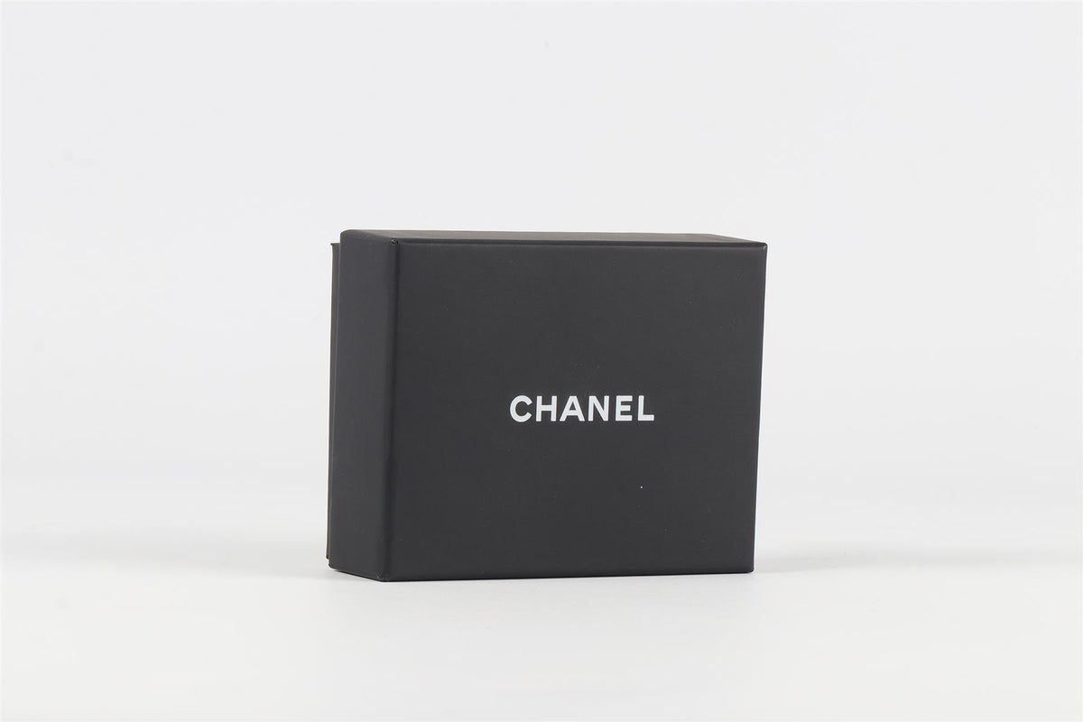 CHANEL SILVER 2021 CC SCISSORS PENDANT NECKLACE