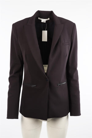 VERONICA BEARD NAVY JERSEY BLAZER US 6 UK 10
