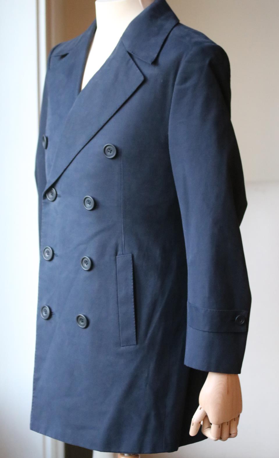 THOM SWEENEY MADDOX WOOL BLEND OVERCOAT SMALL