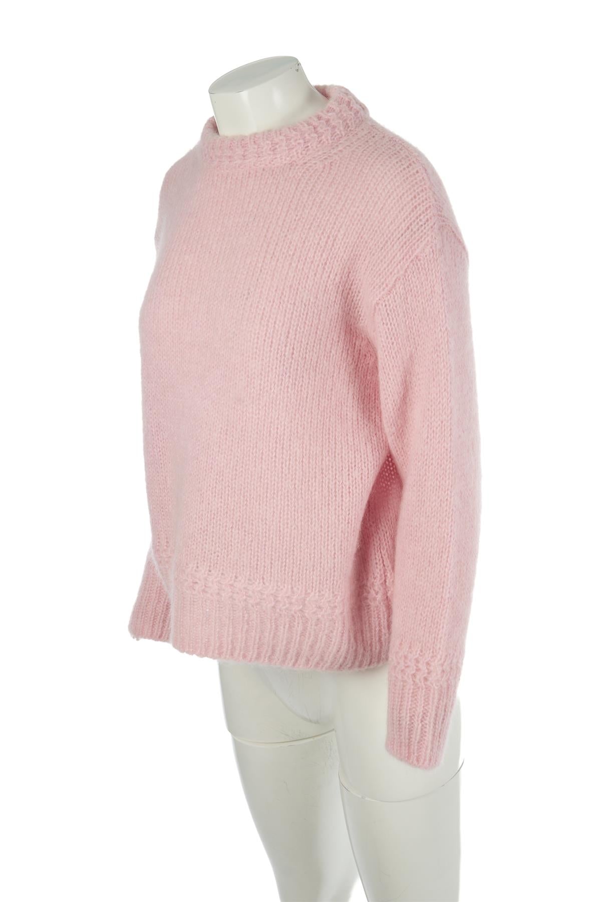 SEZANE PINK MOHAIR SWEATER SMALL