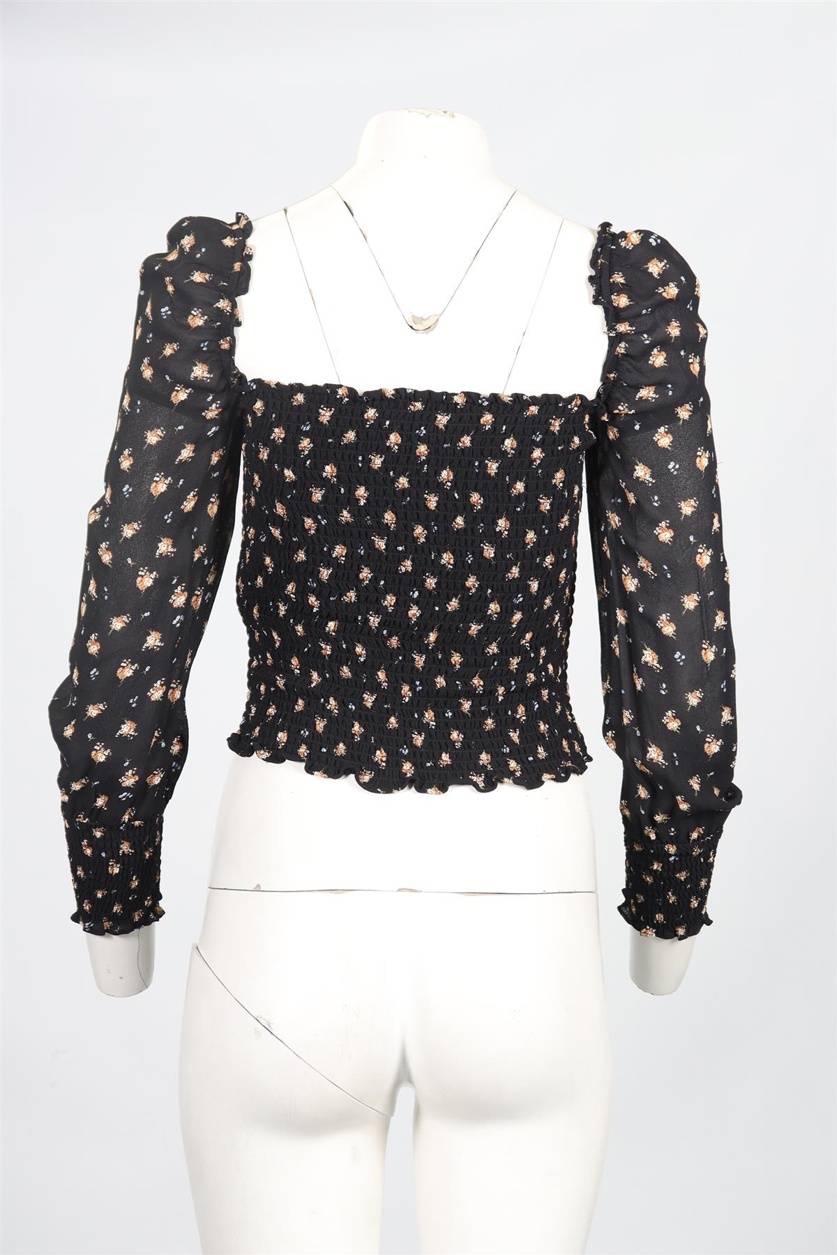 MAJE CREPE TOP FR 36 UK 8