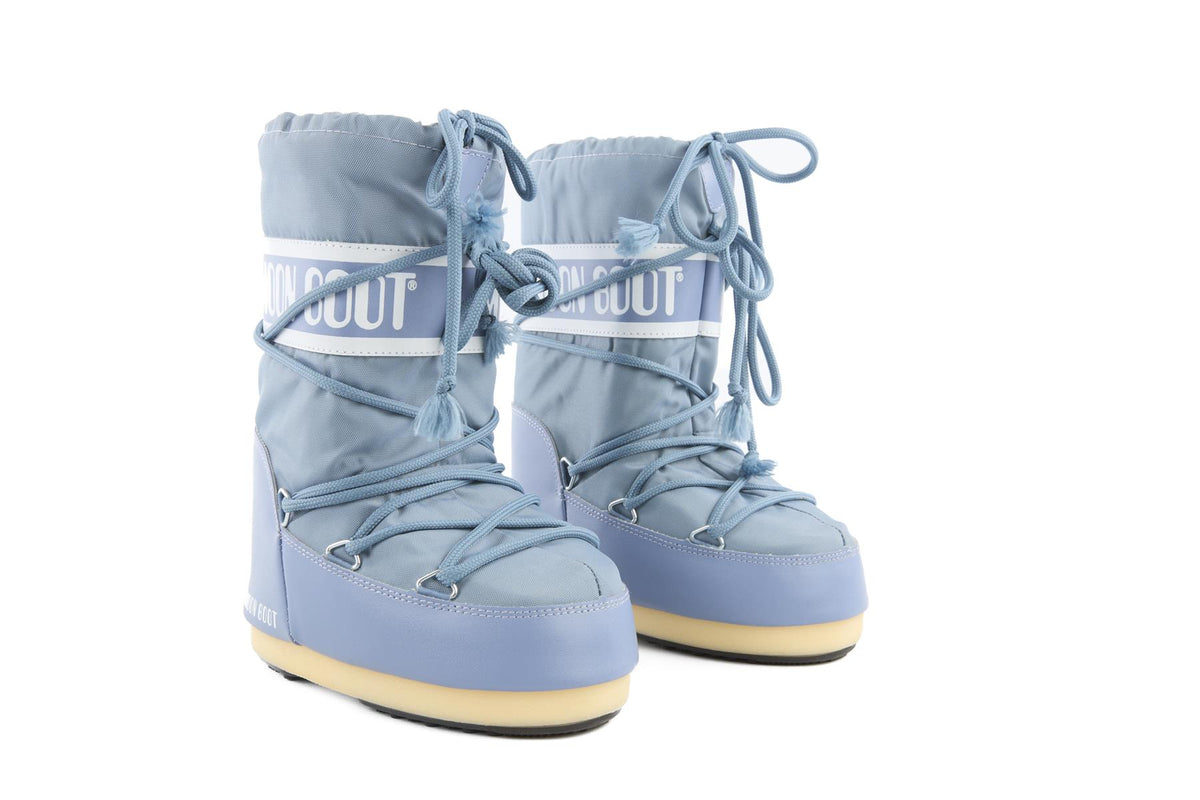 MOON BOOT BLUE KIDS GIRLS BOOTS EU 27-30 UK 9-11.5 US 10-12.5