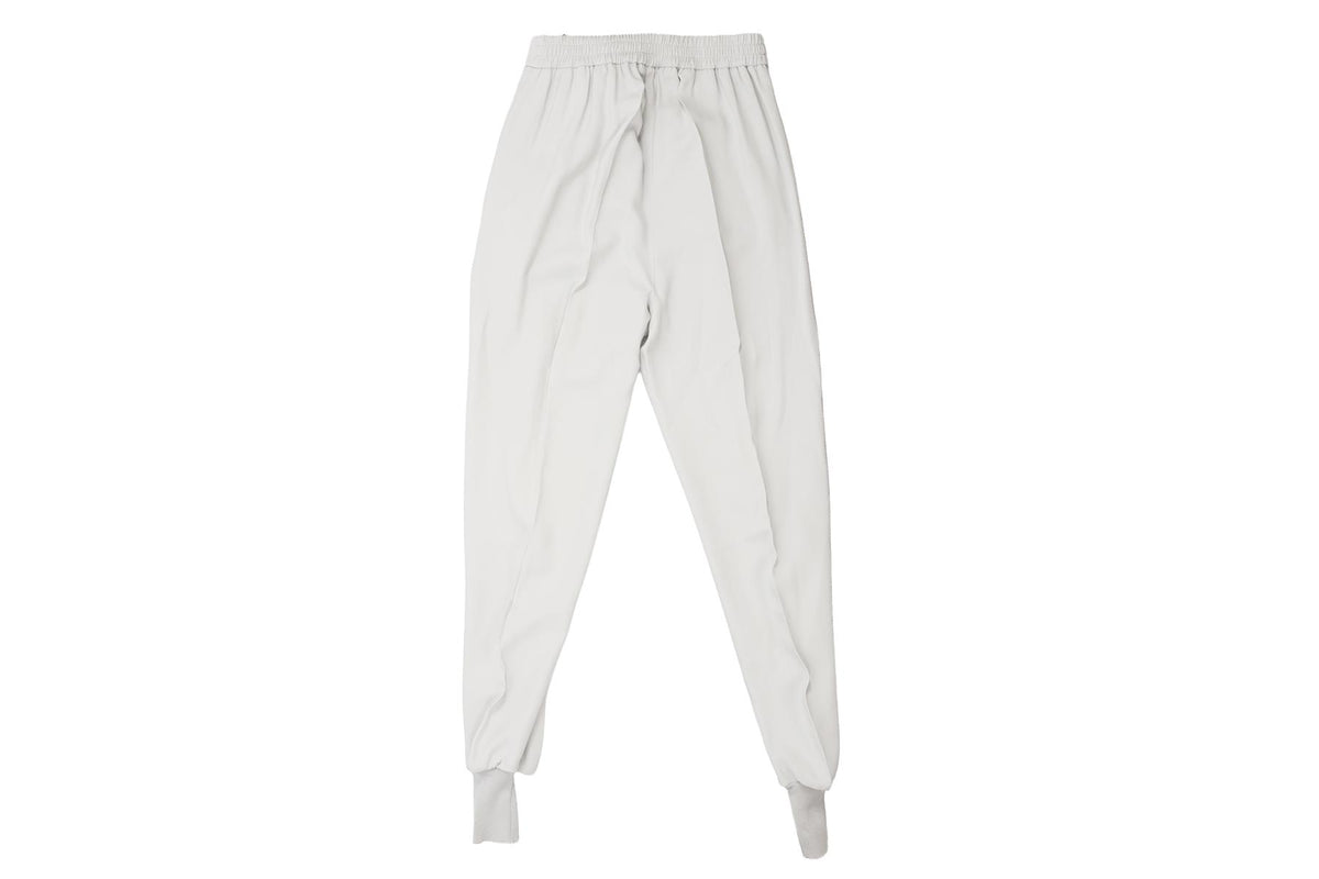 GREY CREPE PANTS