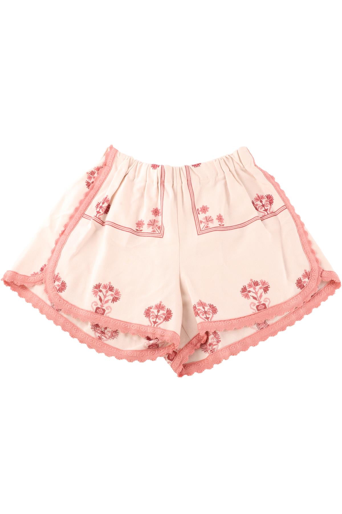 ORSINA PINK COTTON SHORTS LARGE