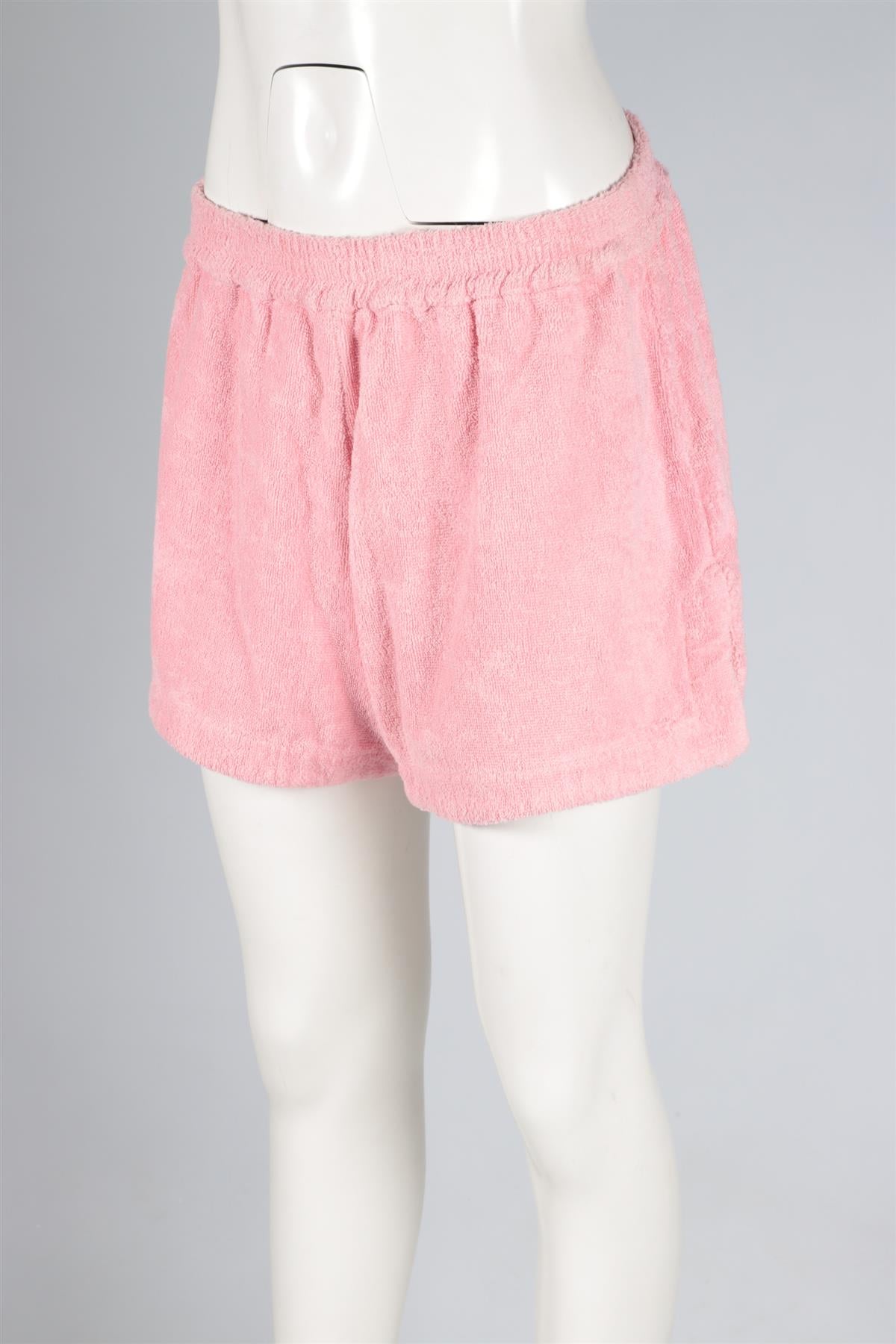 TERRY PINK COTTON SHORTS LARGE