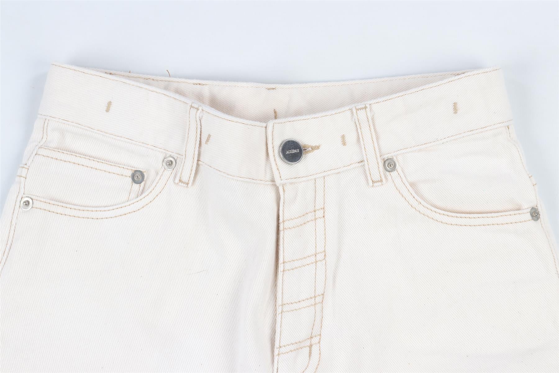 JACQUEMUS BEIGE KIDS BOYS SHORTS 10 YEARS