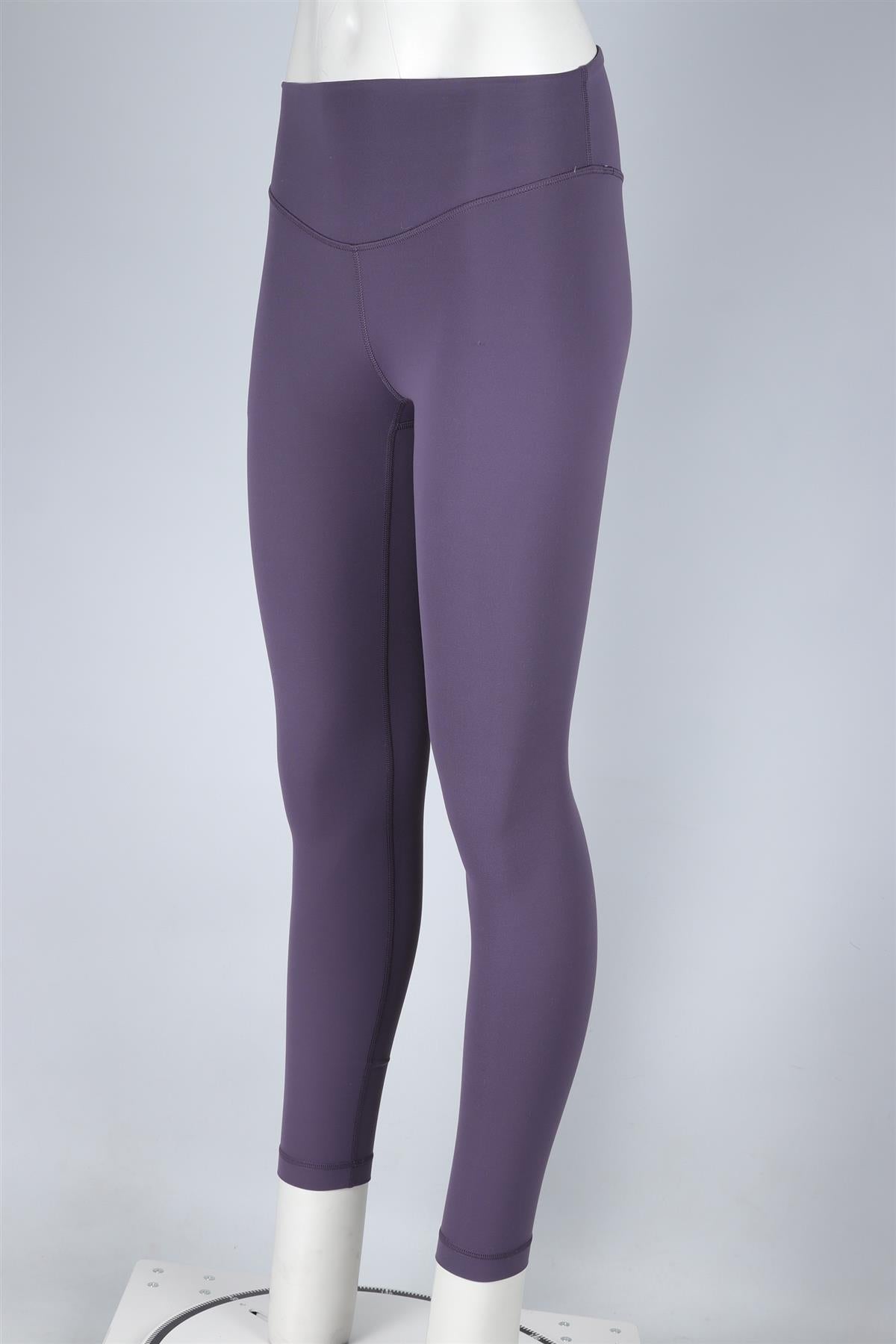 LULULEMON PURPLE JERSEY LEGGINGS UK 6